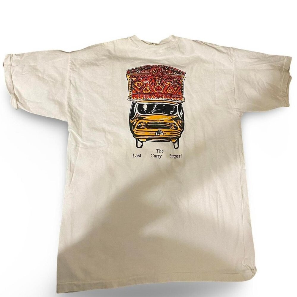 VINTAGE GEM “THE LAST CURRY SUPPER” - ISLAMABAD, PAKISTAN 1994 TEE - SIZE LARGE